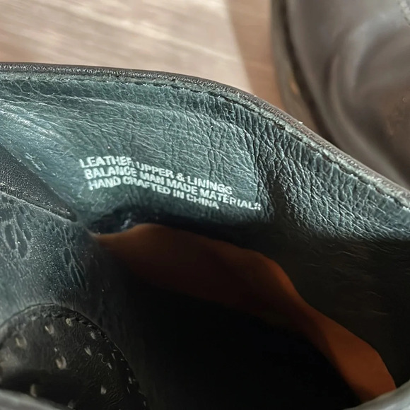 Born Black Leather Buckle Heeled Clogs Mules 8 - Picture 7 of 15